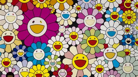 murakami flower wallpaper desktop.